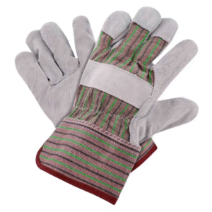 Gants de travail en cuir de vachette fendu pour hommes Sécurité industrielle Gants de travail protecteurs Canadian Rigger - Product Image 2