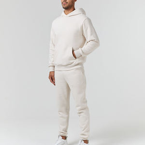 ชุดวอร์มทรงแคบมีฮู้ดสำหรับผู้ชายชุดวอร์มผ้าคอตตอนทรงหลวมใส่ได้ทั้งชายและ100% - Product Image 1