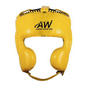 อุปกรณ์ป้องกันศีรษะแบบเต็มหน้าสำหรับมืออาชีพสำหรับการฝึกซ้อมศิลปะการต่อสู้แบบมวย อุปกรณ์น้ำหนักเบาระบายอากาศได้ดี - Product Image 1