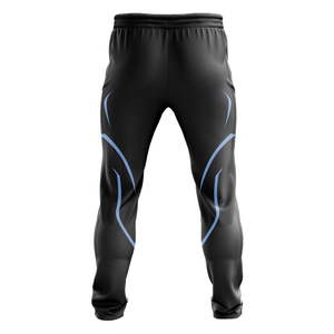 Men's Black Red Straight Pattern High Waist Drawstring Closure Lightweight Quick Dry Sporty Style Sublimation Printed <b>Canvas</b> - Product Image 5