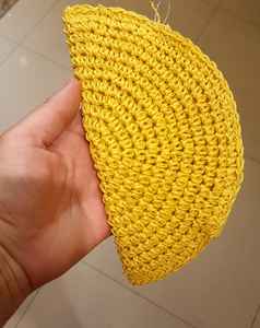 Bolso de mano de estilo japonés Vintage bohemio personalizable para mujer, bolso de ganchillo de verano hecho a mano, abanico de paja colorido de rafia azul oscuro - Product Image 6