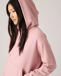 Sudadera Casual de Mujer Otoño/Invierno 2026, Tejido Waffle, Abertura Lateral, con Bolsillos y Mangas Largas - Product Image 5