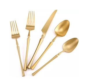 Durable Metal Handle New Look Metal <b>Flatware</b> <b>Set</b> Latest Cutlery <b>Set</b> In Wholesale Price Metal Cutlery <b>Set</b> With Marble - Product Image 4
