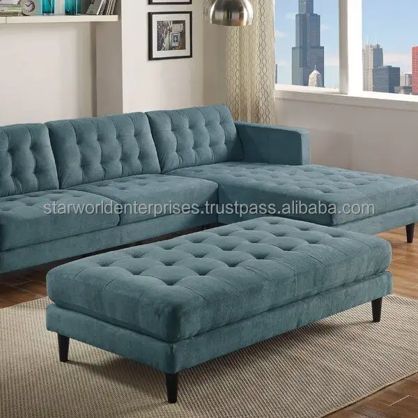 Sang Trọng Sofa Giường Vải Hiện Đại Gỗ Mạnh Mẽ Khung Phòng Khách Sofa Đồ Nội Thất Với Chức Năng Lưu Trữ Cắt Sofa Giường