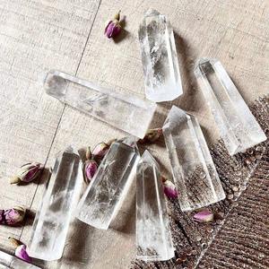 หินควอตซ์ธรรมชาติแท้ ทรงหอคอย สีสันสวยงาม ขนาด 0-2 นิ้ว ช่วยบำบัดความเครียด ปรับสมดุลพลังงาน ให้ความสงบของจิตใจ มีจำหน่ายแล้ว - Product Image 2