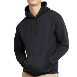 Sweat-shirts à capuche pour hommes en coton 100% personnalisés, best-sellers, en molleton, confortables, à séchage rapide, brodés, style uni, hiver, OEM - Product Image 4