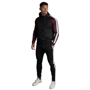 El mejor diseño de ropa deportiva Gym Track Suit 2025 Plus All Size Chándales Venta al por mayor Chándal de gran tamaño para hombres Warm Jogging Wear - Product Image 2