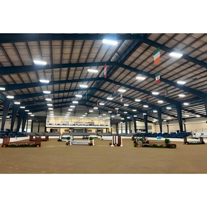 Arena de <span class=keywords><strong>caballos</strong></span> para interiores de metal prefabricado, estructura de acero, arena para montar a caballo, establo para <span class=keywords><strong>caballos</strong></span> - Product Image 5