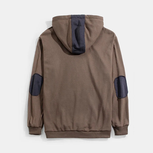 Sweat à capuche en mélange de coton doux pour les voyages sportifs, vêtements de tous les jours, sweats à capuche épais et chauds avec cordon de serrage réglable - Product Image 2