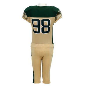 Concevez votre propre logo, uniforme de football personnalisé, couleur personnalisée, fabriqué dans les meilleurs matériaux, uniforme de football américain très vendu - Product Image 2