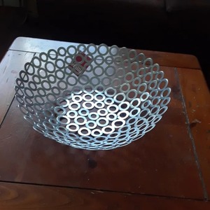 ชามผลไม้โลหะแห้งสำหรับตกแต่ง - Product Image 4