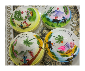 CHEAP PRICE Vietnamese Palm Leaf Hat - VIETNAM NON LA- Draw As Your Requirement - Product Image 1