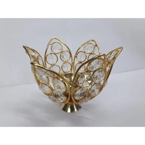 Chandelier moderne en cristal perlé de petite forme pour la maison et les hôtels centres de table - Product Image 1