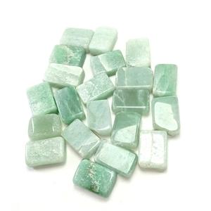 Aventurine verte dégringolée pierre sculptée Cube cristal pour Reiki Chakra guérison Agate galet avec gravure en gros pierre précieuse en vrac - Product Image 5