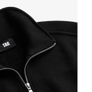 Men's <b>Zip</b>-Up <b>Hoodie</b> Pullover Sweatshirt 100% Cotton Fleece Lined Full-<b>Zip</b> Long Sleeve Sports Jacket with <b>Pockets</b> - Product Image 5