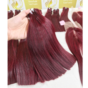 Cierre para hacer pelucas de alta densidad 360 frente de encaje transparente vietnamita Hd pelucas de pelo de encaje de la mejor calidad superventas - Product Image 6