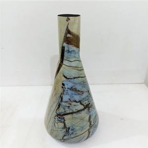 Jarrón de Metal Dorado Retro de Alta Calidad, Acabado Clásico Antiguo, Diseño Art Deco, Tamaño y Logotipo Personalizables, Decoración para Bodas y Navidad - Product Image 4