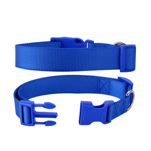 Helle Farbe Pastell Multi Color Readjustible Nylon Hunde halsband Bulk Schnell verschluss halsbänder mit Metall D-Ring & Leicht gewicht - Product Image 4