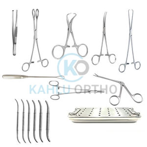 KAHLU ORTHOPEDIC utiliza logotipo personalizado impresión hospital nuevo producto de acero inoxidable dilatación y curetaje - Product Image 1