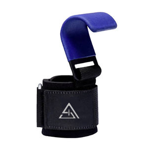 Crochets de barre de musculation robustes pour entraînement de force, poignées de traction, crochets de préhension pour la paume, entraînement de soulevé de terre - Product Image 5