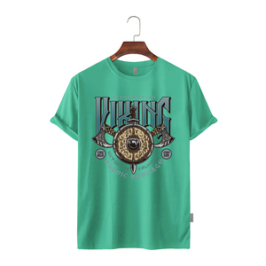 เสื้อยืดแฟชั่นพิมพ์ลายผู้ชายปี 2026 เสื้อยืดลำลองผ้าฝ้ายโลโก้สั่งทำ ผู้ผลิต OEM บังกลาเทศ ผู้จัดจำหน่ายขายส่งสำหรับไซส์พลัส - Product Image 1