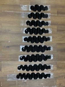 High Quality Wholesale 16 To 32 Inch Super Double Drawn <b>Body</b> <b>Wave</b> Funmi Hair Bundles Glossy Natural Color - Product Image 4