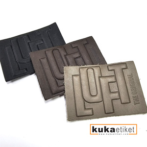 Etiquetas de Cuero Ecológicas Personalizadas con Tecnología de Grabado en Relieve, Colores y Tamaños Personalizados para Ropa, Zapatos y Bolsos - Product Image 3