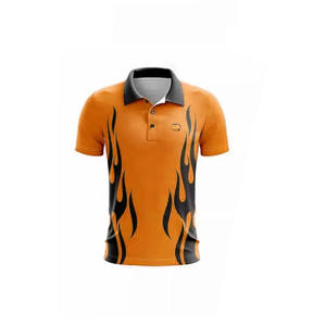 Ropa deportiva Precio barato Venta al por mayor Impresión de logotipo personalizado Nuevo diseño Uniforme de cricket en varios colores - Product Image 2