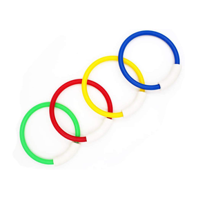 Anneau de plongée en PVC très vendu pour l'entraînement à la natation pour l'amélioration des compétences disponible avec logo personnalisé au meilleur prix compétitif à vendre - Product Image 1