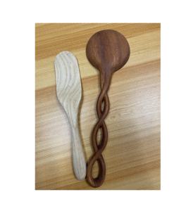 Ustensiles en bois d'acacia/Grande spatule en bois Ustensiles de cuisine/Cuillère en bois naturel de 30cm de longueur pour la cuisson des outils de restaurant à domicile - Product Image 3