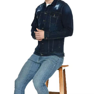 Prix de gros Vestes en jean pour hommes Vestes en jean pour hommes de haute qualité Vestes en jean pour hommes fabriquées avec les meilleurs matériaux - Product Image 4