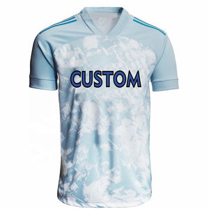 Personalizado de alta calidad 280G poliéster 25/26 nuevo bordado nombre fútbol americano Jersey Top venta al por mayor ropa de fútbol americano - Product Image 1