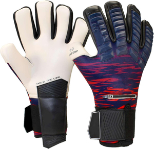 Guantes de Portero de Fútbol de Látex de Alta Calidad, Impermeables, Transpirables, con Correa de Muñeca Ajustable, Diseño Engrosado para Uso en Exteriores - Product Image 3