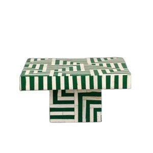 Cake Stand with Premium Quality Cake Decorating Supplier Modern Design Bone inlay resin inlay wood - Product Image 1