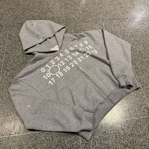 Sweat à capuche à fermeture éclair personnalisé de haute qualité avec sérigraphie en détresse sweat à capuche lavé à l'acide sweat à capuche pour hommes et femmes - Product Image 6