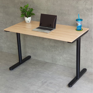 TIO HBTO020 Assembly System 120x60cm Plywood <b>Computer</b> <b>Desk</b> with Iron Legs - Product Image 2