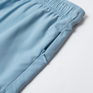 Shorts de sport et de basketball pour femmes, tendance 2024, séchage rapide, respirants, taille élastique Oxford, poches latérales, vente en gros, couleur unie - Product Image 3