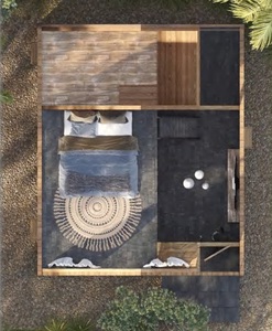 Vietnam Premium 45sqm de dos pisos estilo industrial moderno invernaderos prefabricados 40HC edificios modulares al aire libre - Product Image 2