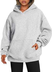 Sweat-shirt à capuche en velours imprimé pour homme et femme, fabriqué en usine, automne-hiver, coupe ample, manches longues, pour couple - Product Image 6