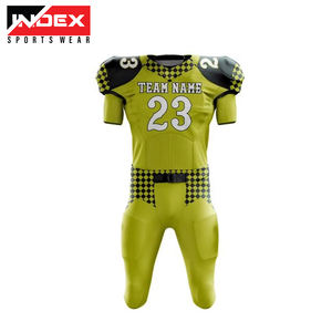 الراحة القصوى والمتانة مجموعة جيرسي كرة القدم الأمريكية ارتداء مع السراويل مريحة والعتاد تصل ليوم اللعبة أو عارضة - Product Image 3