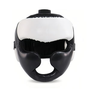 อุปกรณ์ป้องกันศีรษะสำหรับฝึกซ้อมมวยแบบ OEM สำหรับผู้ใหญ่  ผ้าตาข่ายป้องกันอย่างดี สวมใส่สบาย เหมาะสำหรับนักมวย MMA - Product Image 1