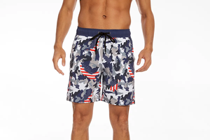 Custom <b>Mens</b> <b>Camo</b> Print <b>Shorts</b> With Pockets Gym Training Running Workout Sportswear Quick Dry Fitness Casual Mesh <b>Shorts</b> Logo - Product Image 2