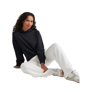 Vente en gros 2025 sweat à capuche pour femme de couleur unie noir sweat-shirt à manches longues confortable coupe régulière style sweat à capuche pour hommes - Product Image 2