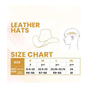 Sombrero duro de vaquero occidental piel cuero cuatro estaciones playa Unisex personalizable al aire libre Camping sombrero - Product Image 6