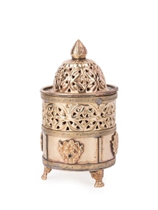 กล่องเก็บของอเนกประสงค์ดีไซน์แบบทิเบตทำจากกล่องเครื่องประดับโลหะทองเหลืองกล่องเก็บของทันสมัยของตกแต่งบ้านหรูหราเป็นที่ระลึกสีทอง - Product Image 4