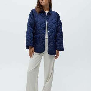 Veste bouffante coupe-vent personnalisée pour filles plusieurs tailles et couleurs mince longue conception votre propre marque enduit - Product Image 5