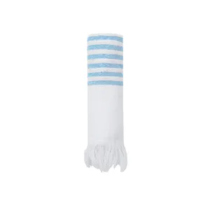 Pareo da Spiaggia Sostenibile per Chi Apre Difesa Contro il Sole con Consapevolezza Ecologica - Product Image 1