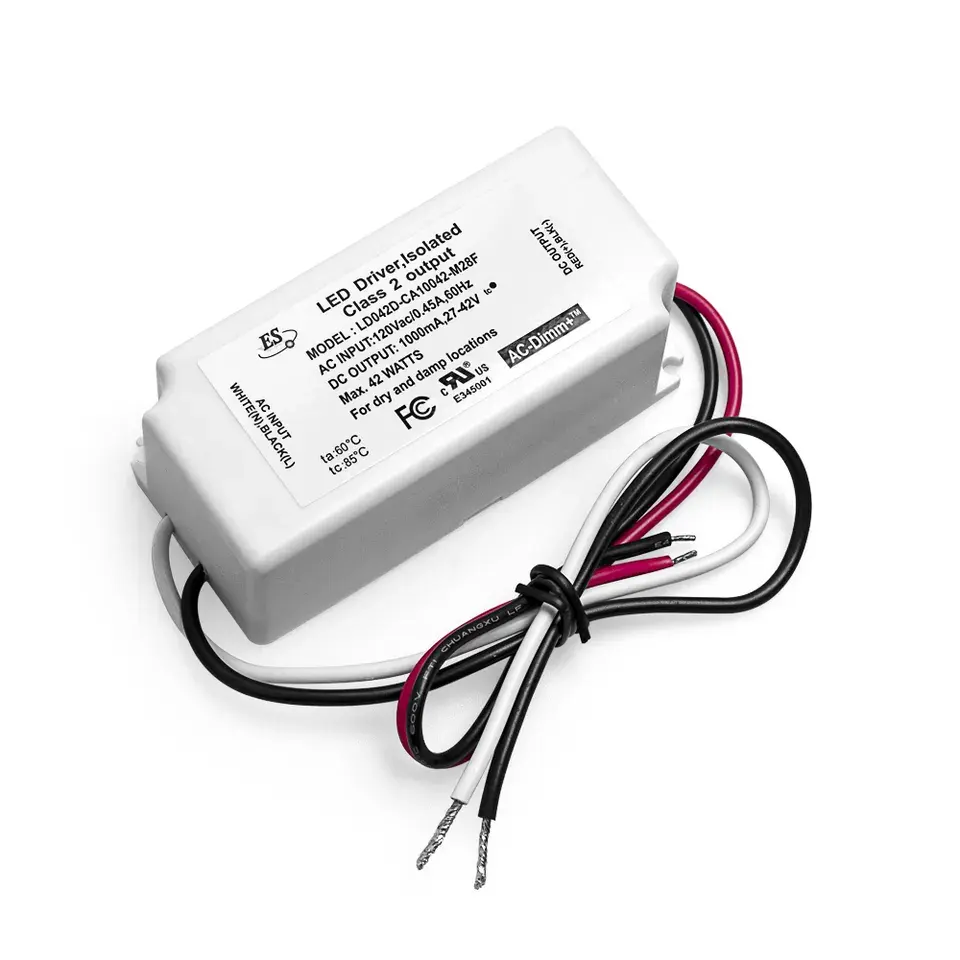 24W 1000mA arus Consant 42W 700ma 27-42v berkedip gratis 830mA 21-36v 30W Triac Dimmaing 36W 36V 1A Led Driver