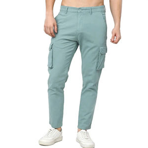 Pantalon cargo pour homme avec logo personnalisé, confortable, respirant, en coton, six poches, multi-poches de haute qualité, pantalon d'extérieur - Product Image 6