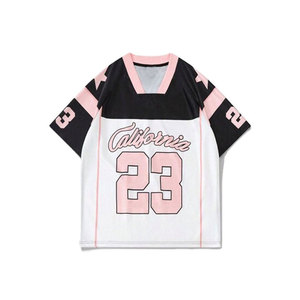 Maillot de football rétro style vintage classique à manches courtes respirant grande taille pour adultes 100% polyester séchage rapide - Product Image 1